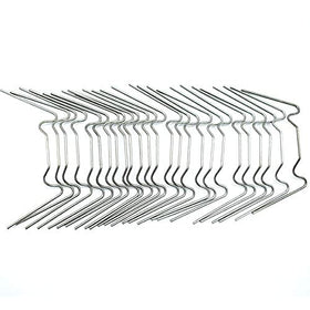 Novsix stainless steel clips for greenhouse cover provide durable, reusable support.