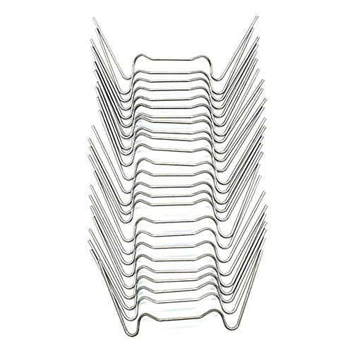 Novsix strong spring-action garden clips for hanging plants securely.