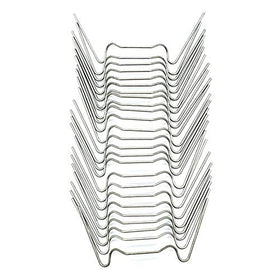 Novsix strong spring-action garden clips for hanging plants securely.