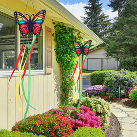 NOVWANG garden porch decor windsock brings natural charm to spaces