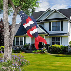 NOVWANG weatherproof windsock brightens porches and gardens in any season