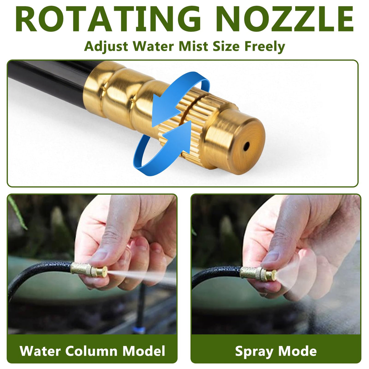 Nowaca irrigation system used in greenhouse setup for even plant hydration.