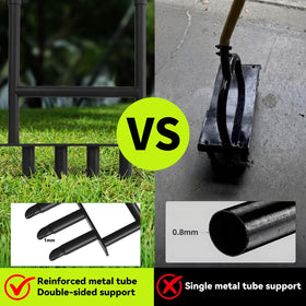 Nowcamp elevated soil ejection port ensures automatic removal of soil cores during passes.