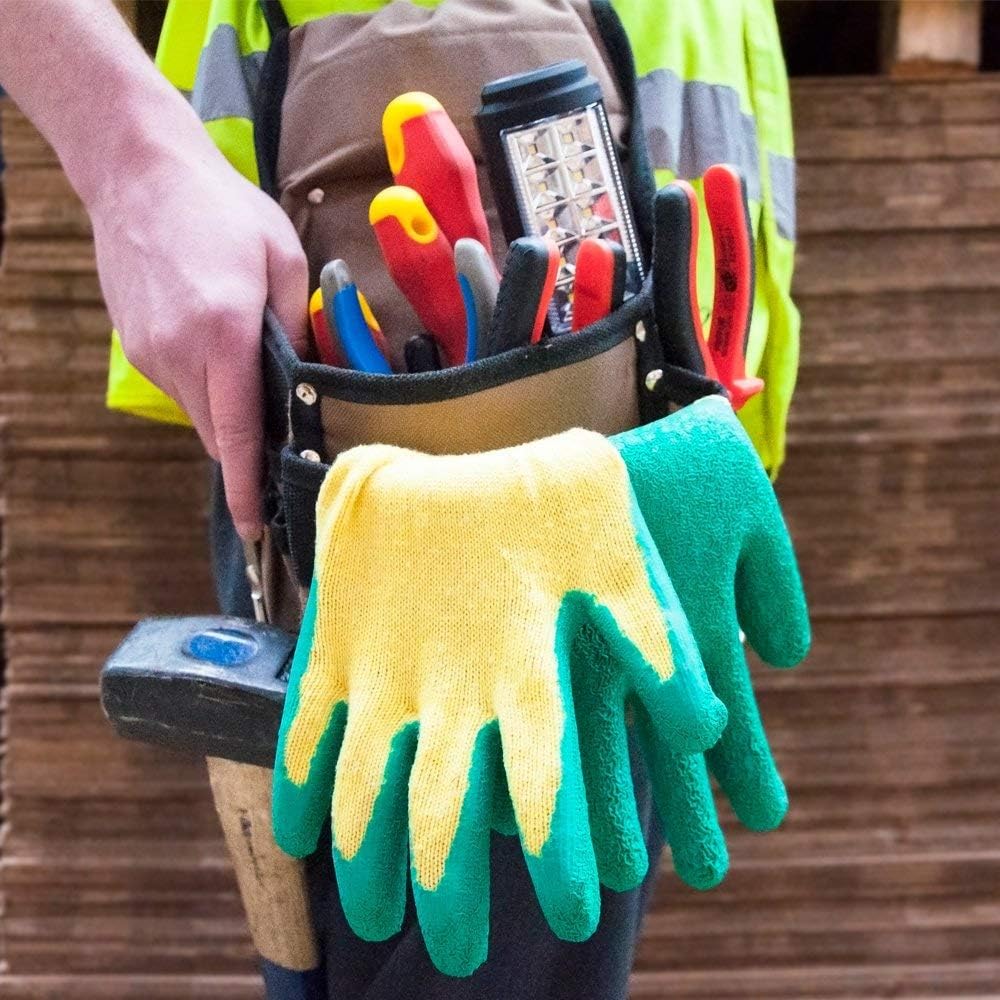 Unisex Nozzy gloves shown fitting a wide range of hands
