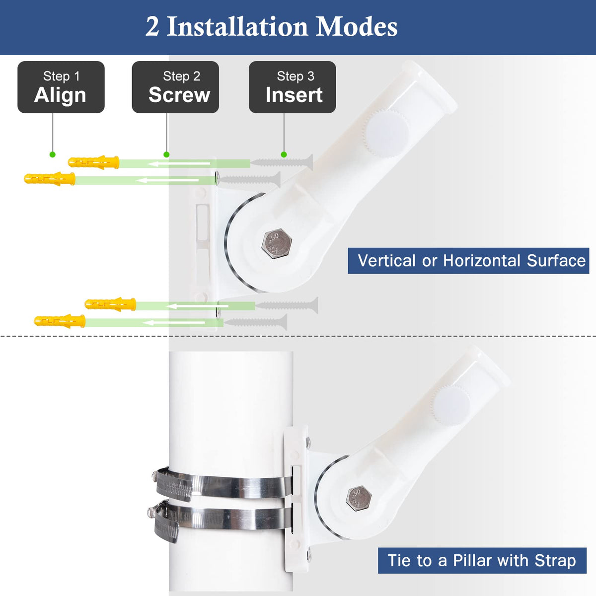 NQ mounting option demonstrates flexible strap mounting when straps are available.