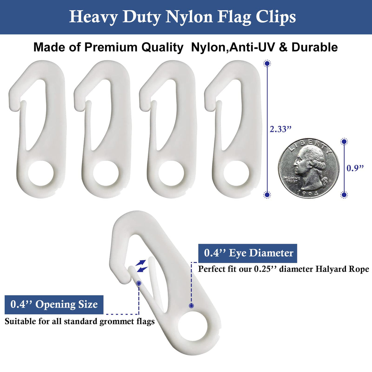 NQ rope used in versatile outdoor setup for flags and more