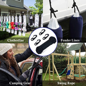 NQ weatherproof nylon rope resisting sun and rain