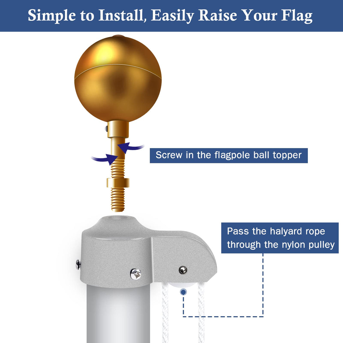 NQ 6-inch zinc alloy cleat secures rope reliably.