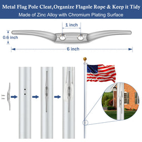 NQ dual-flag capability supports two banners with smooth rotation.
