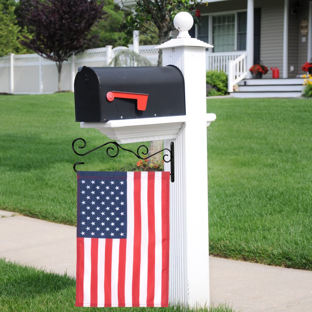 NQ Garden Flag Wall Hanger flag stopper provides secure flag anchoring.