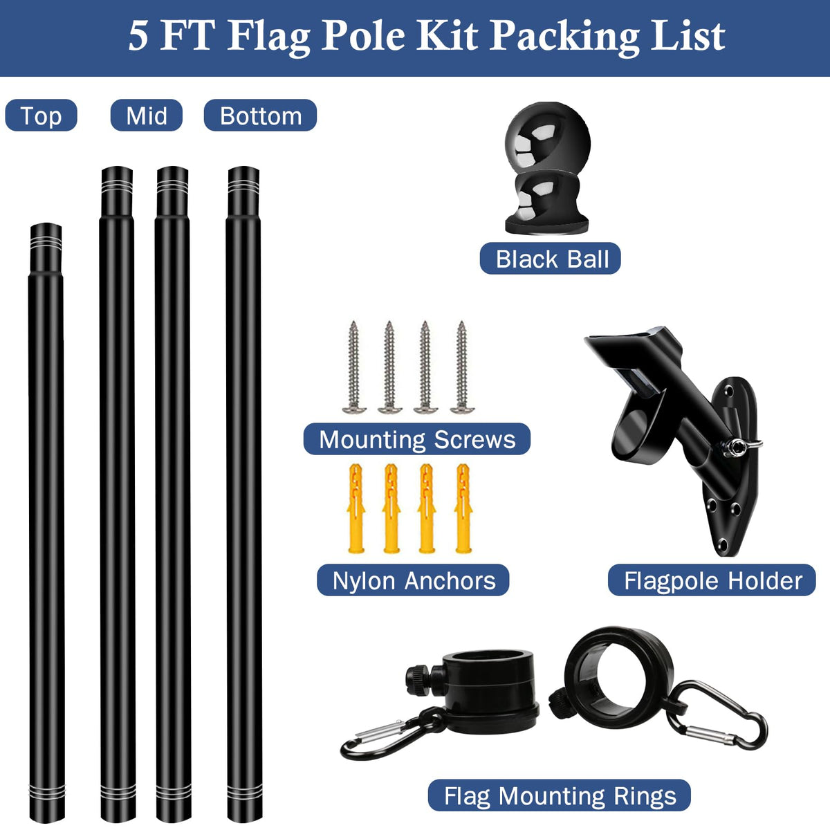 NQ outdoor-ready flag display on porch or yard with clear visibility.