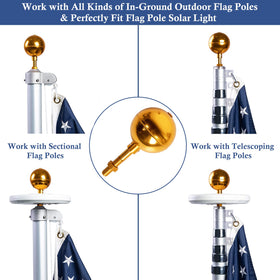 NQ universal fit works with most flagpoles and trucks