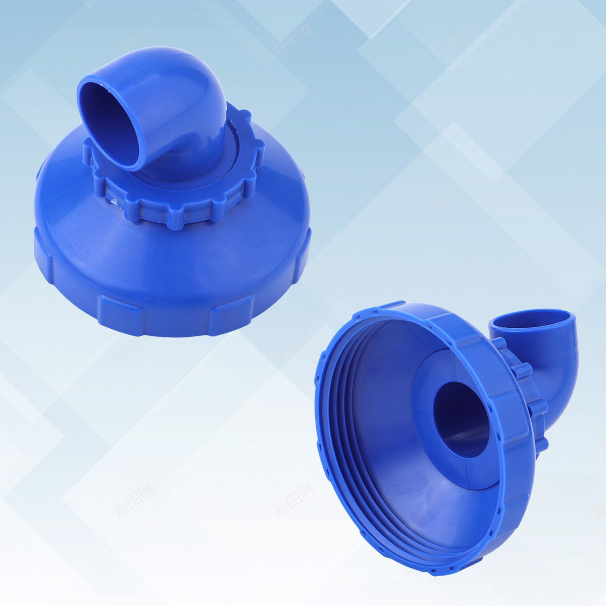 NQEUEPN pool jet nozzle enables easy, tool-free installation on compatible Intex pool inlets.