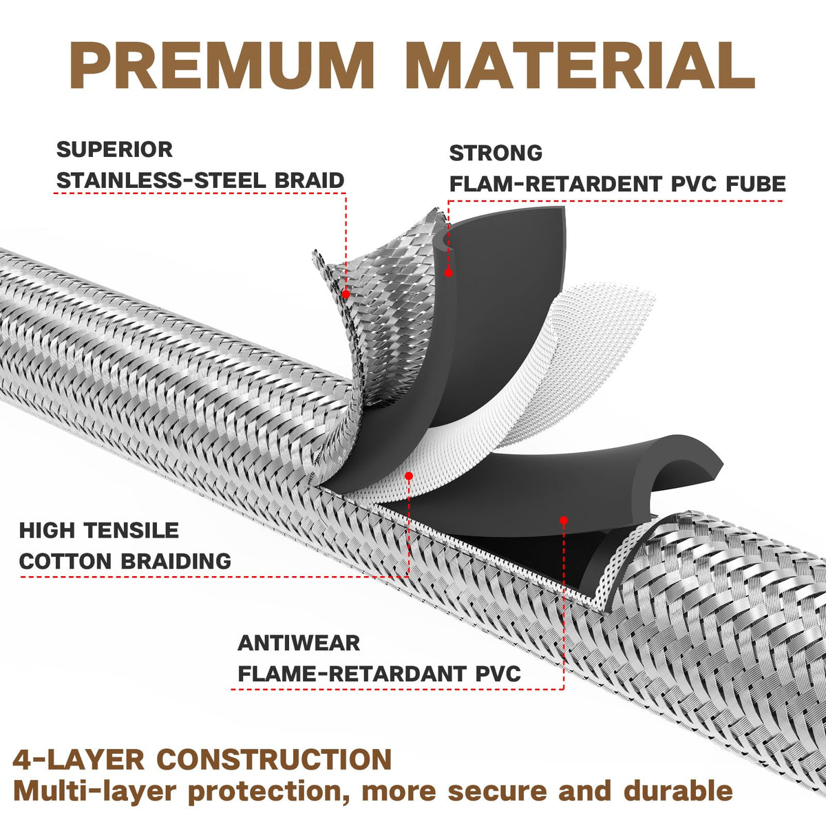 NQN 3/8 in NPT male to 3/8 in NPT male coupler for versatile compatibility