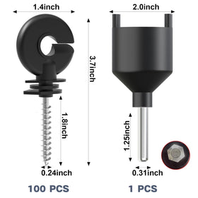 NQN patent-design insulator socket tool enables drill-ready installation