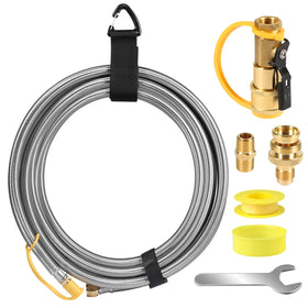 NQN packaging contents laid out with Velcro and wrench for quick prep