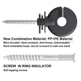NQN rust-resistant steel screws provide long-lasting fence hardware.