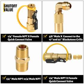 Stainless steel braided hose delivers durable, leak-free outdoor propane connections