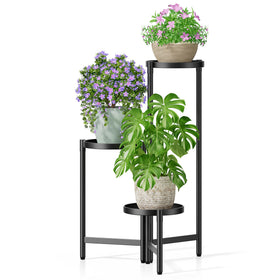 NQW 3-Tier Plant Stand assembly in minutes, tool-free setup.