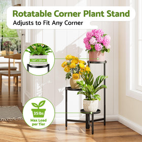NQW foldable tall rack demonstrates space-saving corner placement.