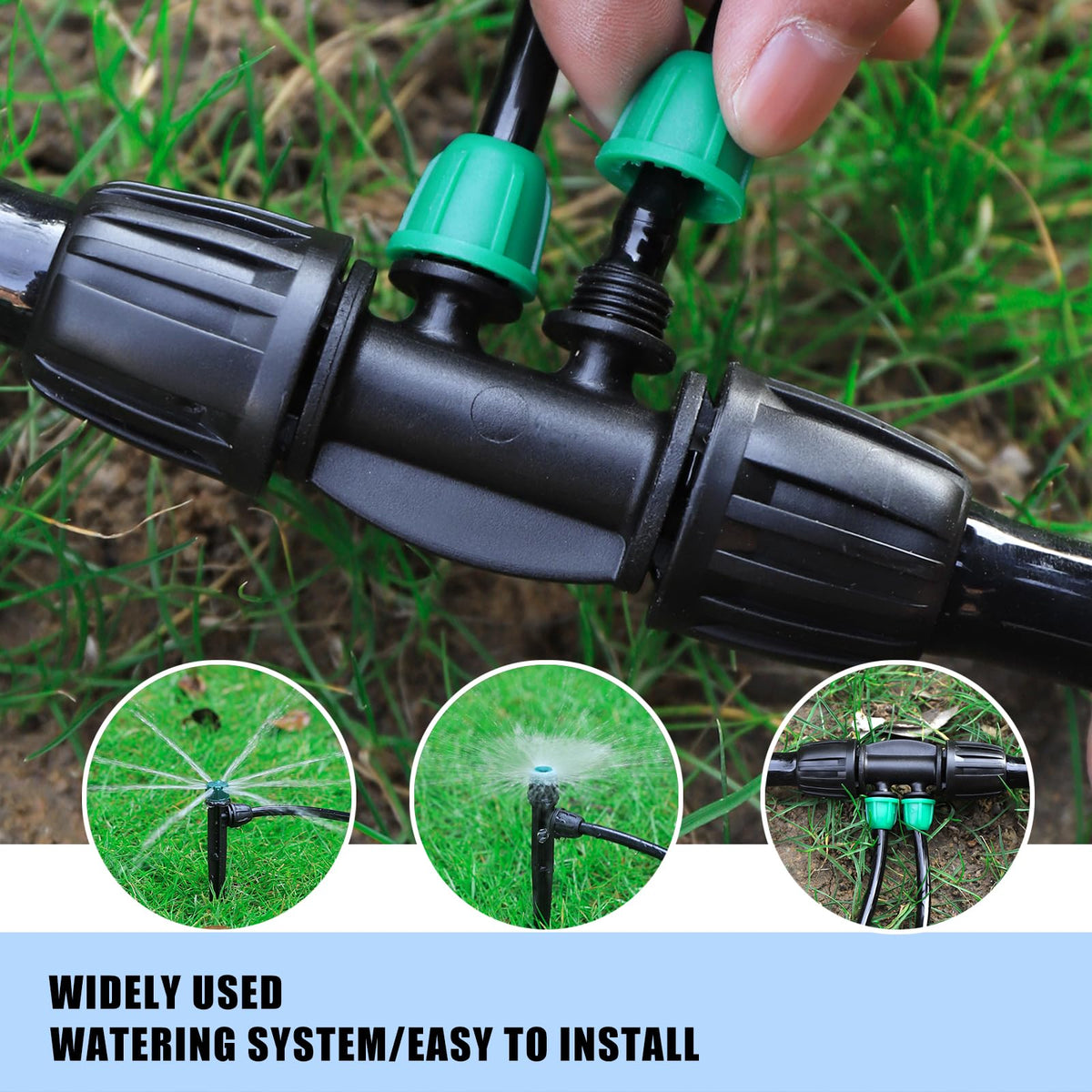 NRWRTY quick install design makes line distribution straightforward without extra tools.