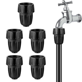 NRWRTY US standard faucet adapter 6pc set for durable irrigation connections.