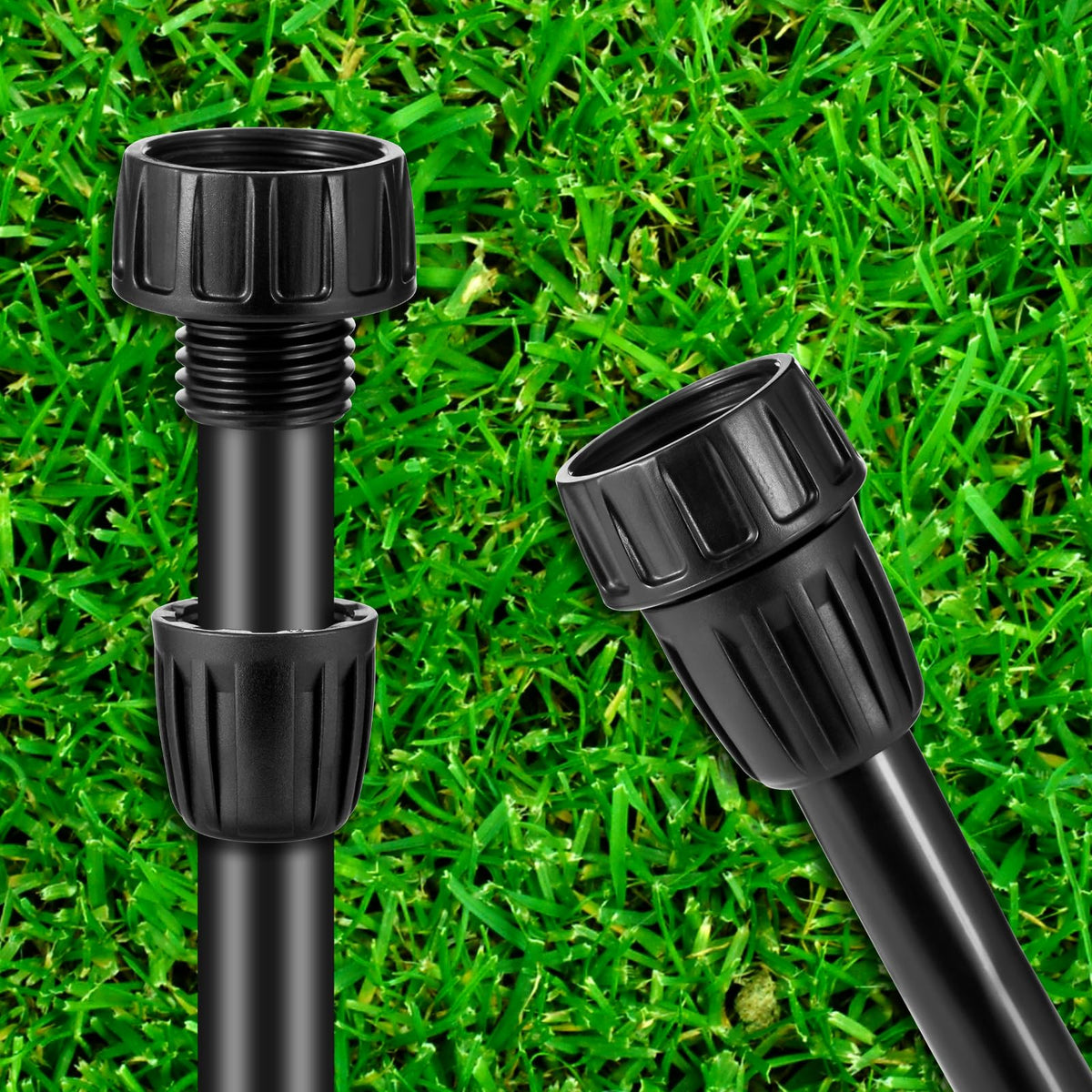NRWRTY 3/4 to 1/2 inch fittings for versatile hose setup.