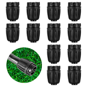NRWRTY 12pc end plugs with lock-barbed cap for secure 1/2in tubing