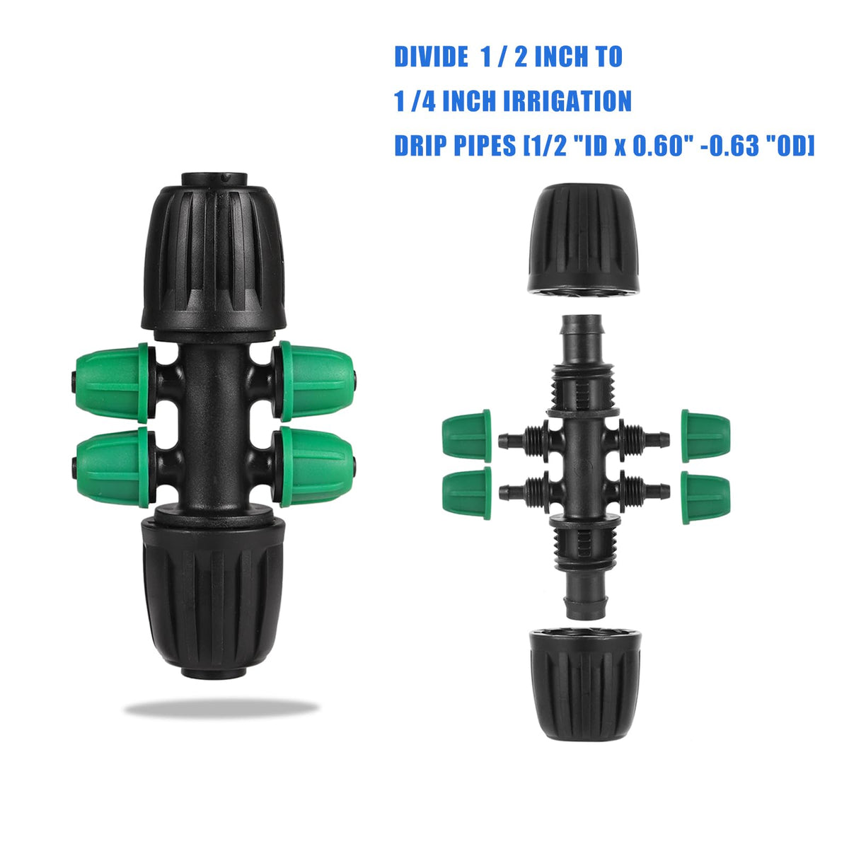 NRWRTY anti leak barbed design ensuring stable seals in garden setup