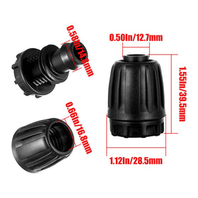 NRWRTY end cap anti-leak design for 1/2in drip tubing