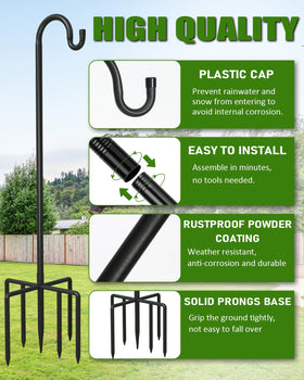 NSITEHALO 7-Prong ground anchor sustains upright posture in windy conditions.