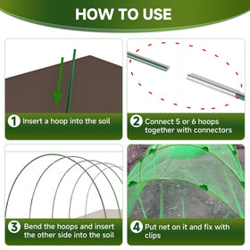 Nsitehalo DIY frame for raised beds expands fencing and shading options.