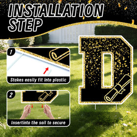 Nsoyos mini cap sign adds classic symbols to photos and party decor.