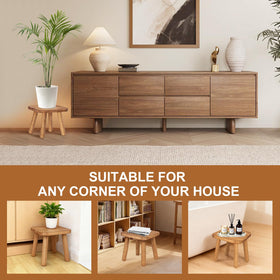 NtrlQidu indoor ambience stool in bathroom or bedroom.