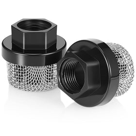 Nuanchu hose inlet strainer two-pack ready to protect garden sprayers