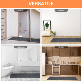 Nuanchu multi-purpose mat traps dirt at doors.