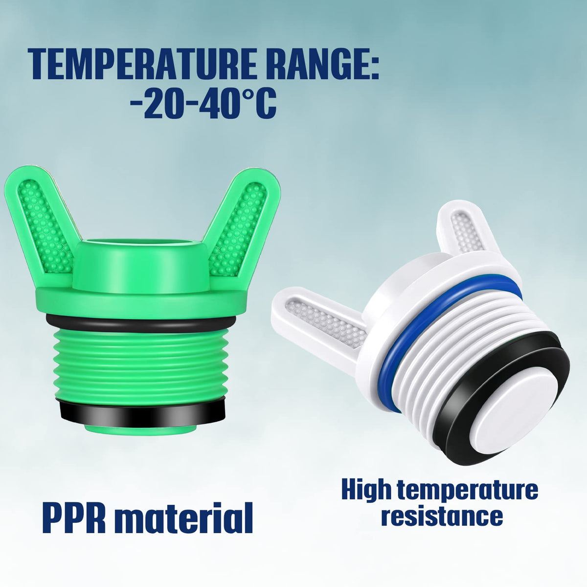 Nuanchu 34npt green white pack offers versatile irrigation options