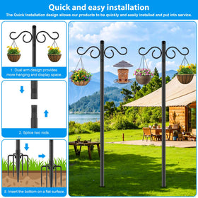 NUERPO quick install kit makes setup fast and easy outdoors