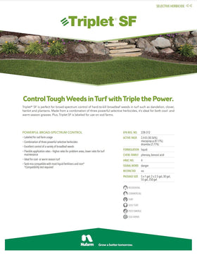 Nufarm Triplet SF spray nozzle ready for efficient post-emergent application