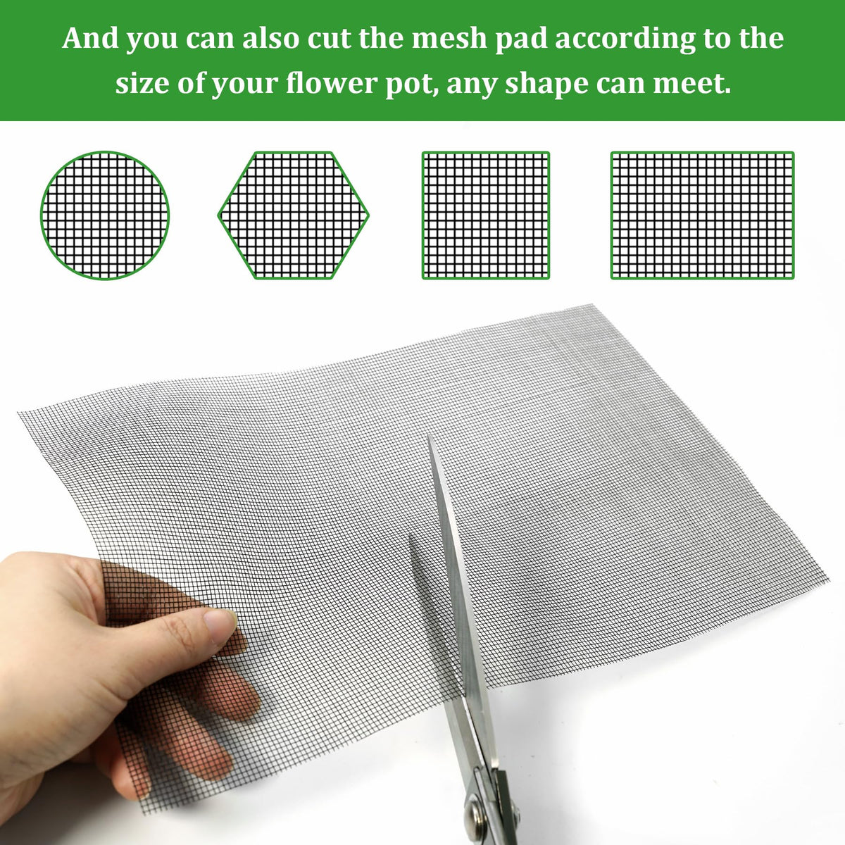 Durable polyester material from Nufiwra provides reusable drainage mat with corrosion resistance.