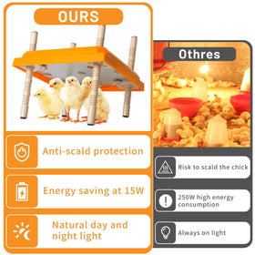 NUGRIART Brooder installation is straightforward with plate, legs, and acrylic panel.
