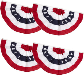 NUOGIC 1.5x3ft flag, double-sided for vibrant visibility in sun and rain.