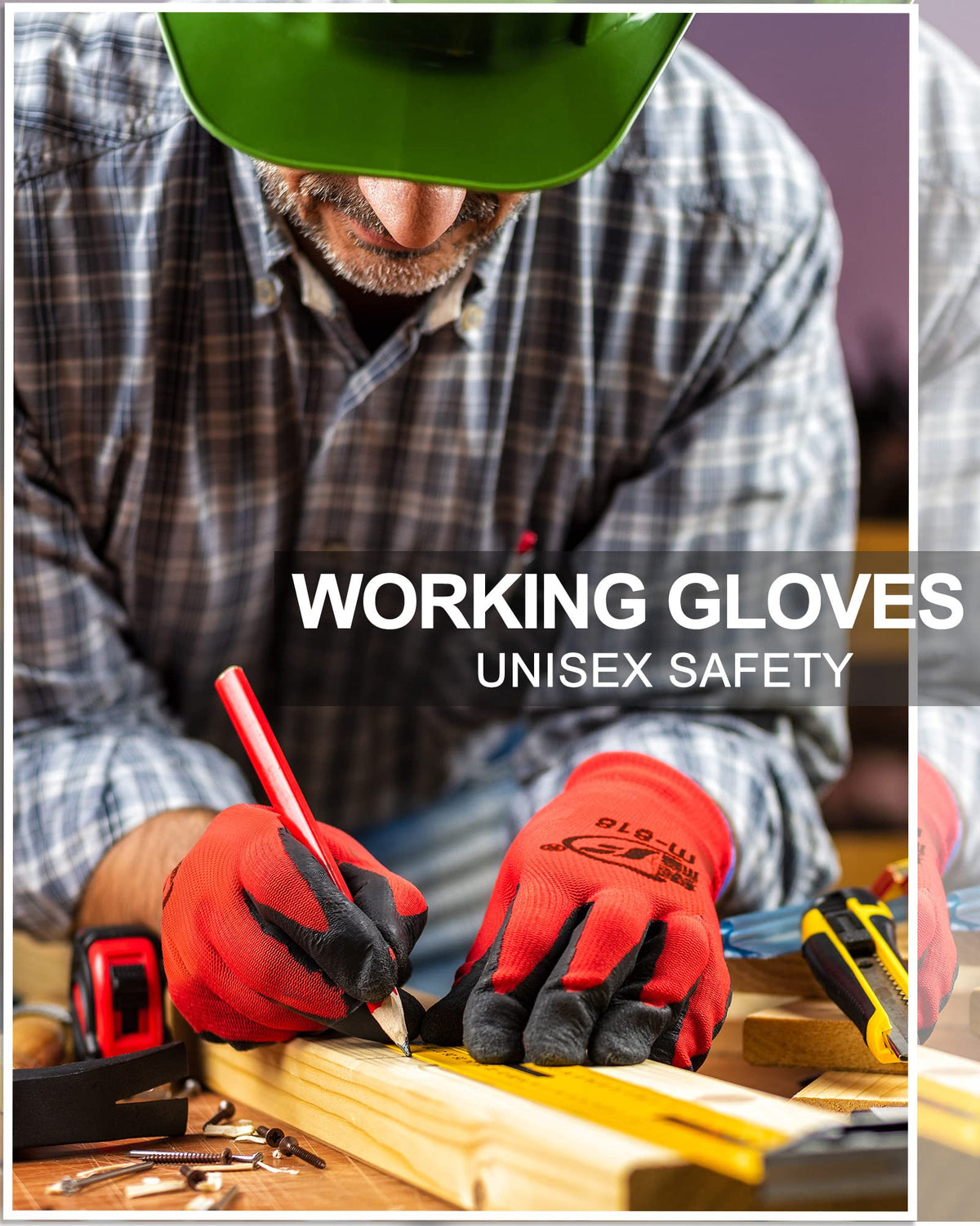Nuogo durable gloves withstand long wear and frequent washing.