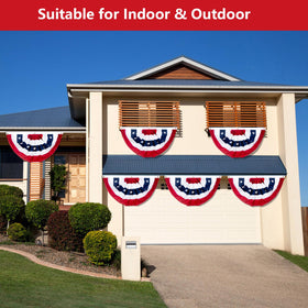 NUOLAN Independence Day decor flag enhances curb appeal for celebrations.
