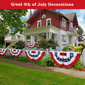 NUOLAN indoor-outdoor decor flag set of four, versatile for various spaces.