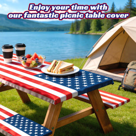 NUOLAN year-round patriotic decor suitable for 4th of July and anniversaries.