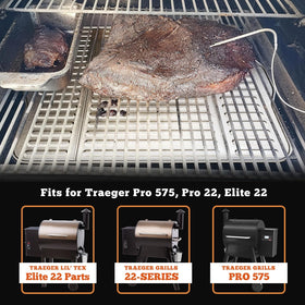 NUPICK BAC507 liner for Pro 22 enables clean grilling with minimal cleanup.