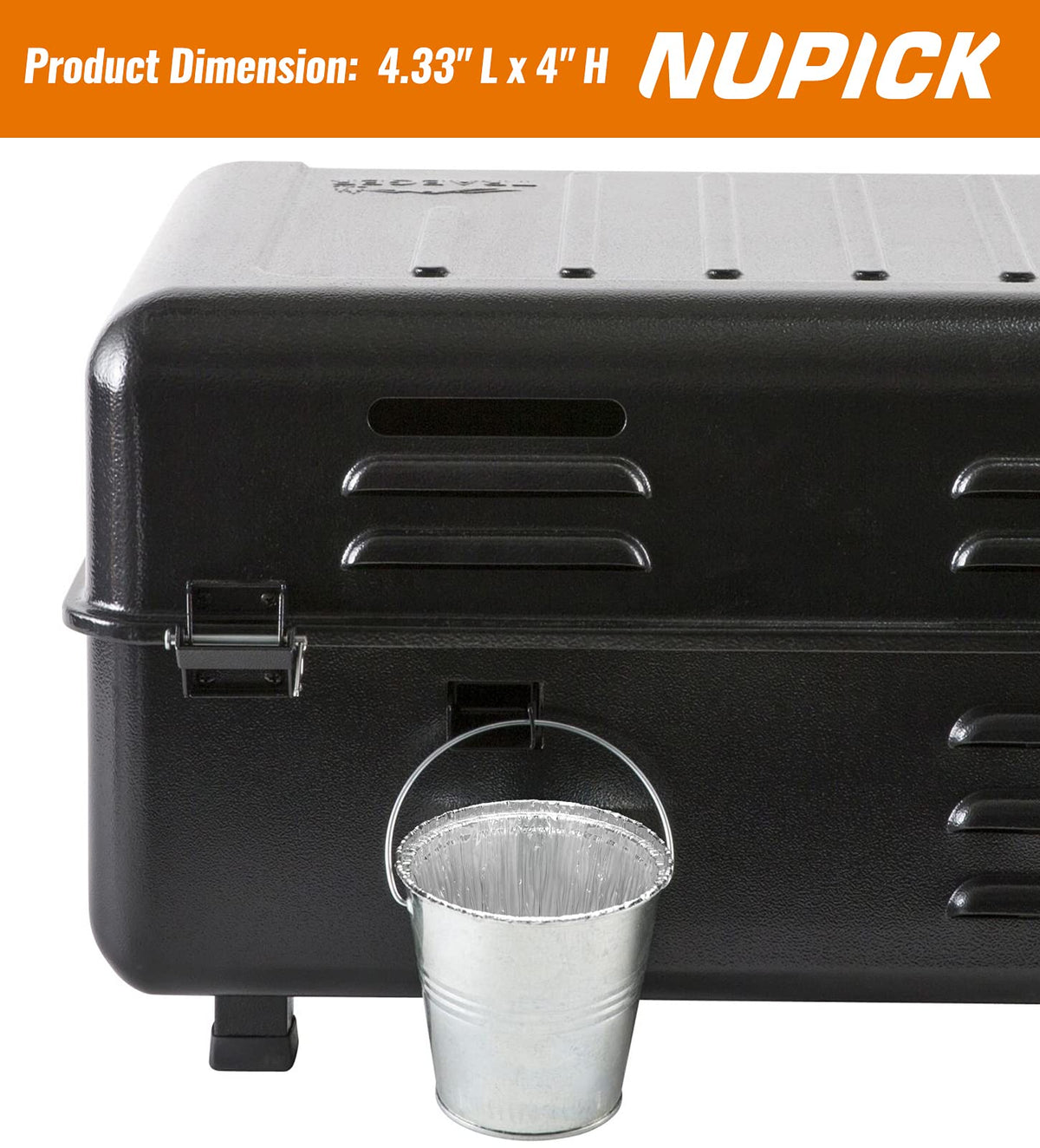 NUPICK disposable and recyclable liners simplify post-cook cleanup and disposal.
