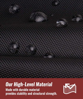 NUPICK durable polyester grill cover resists UV rain and dirt for longevity