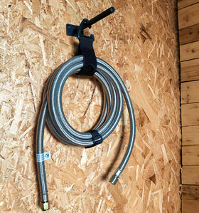 NUPICK hose with sealing tape and ties for quick, secure storage